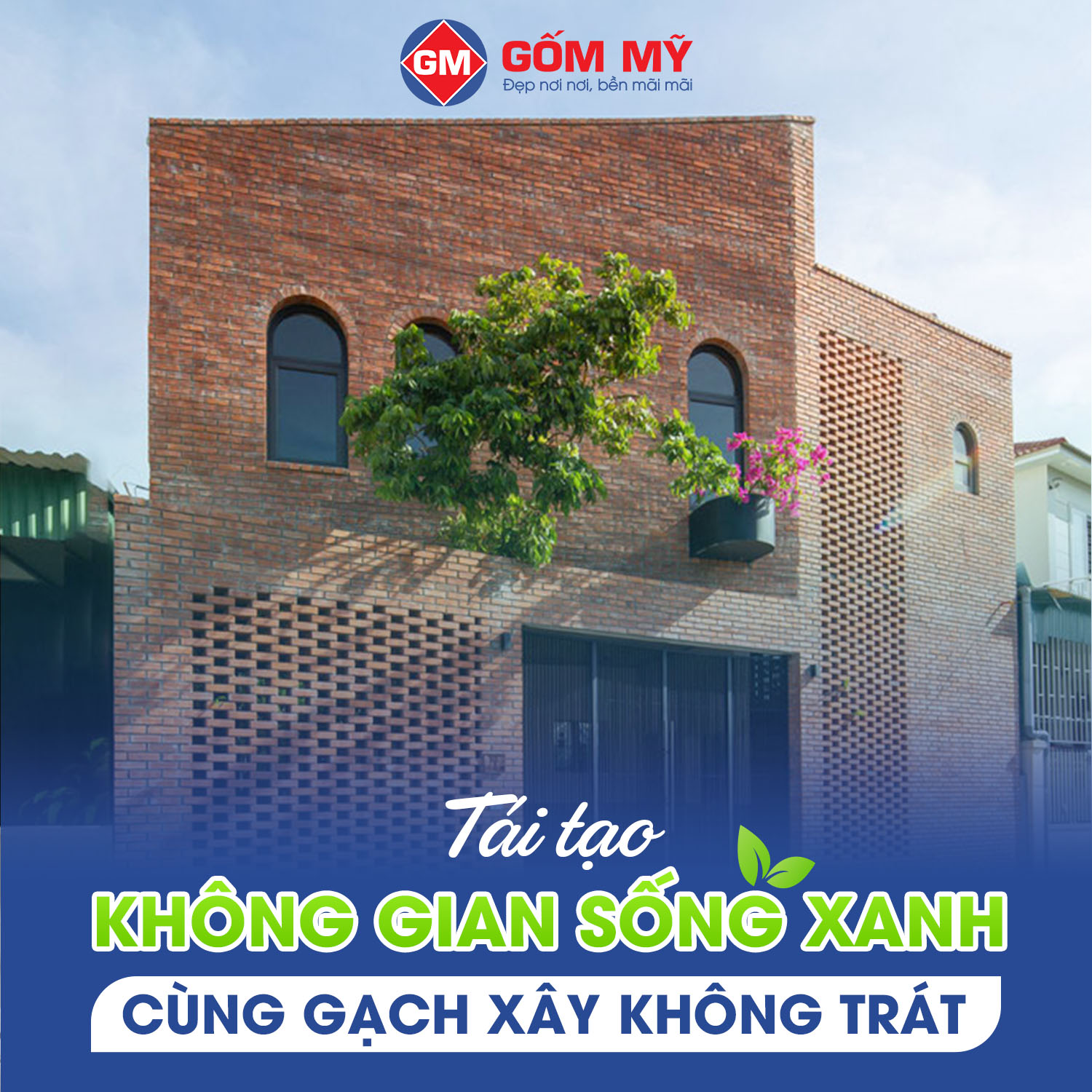 gạch xây không trát